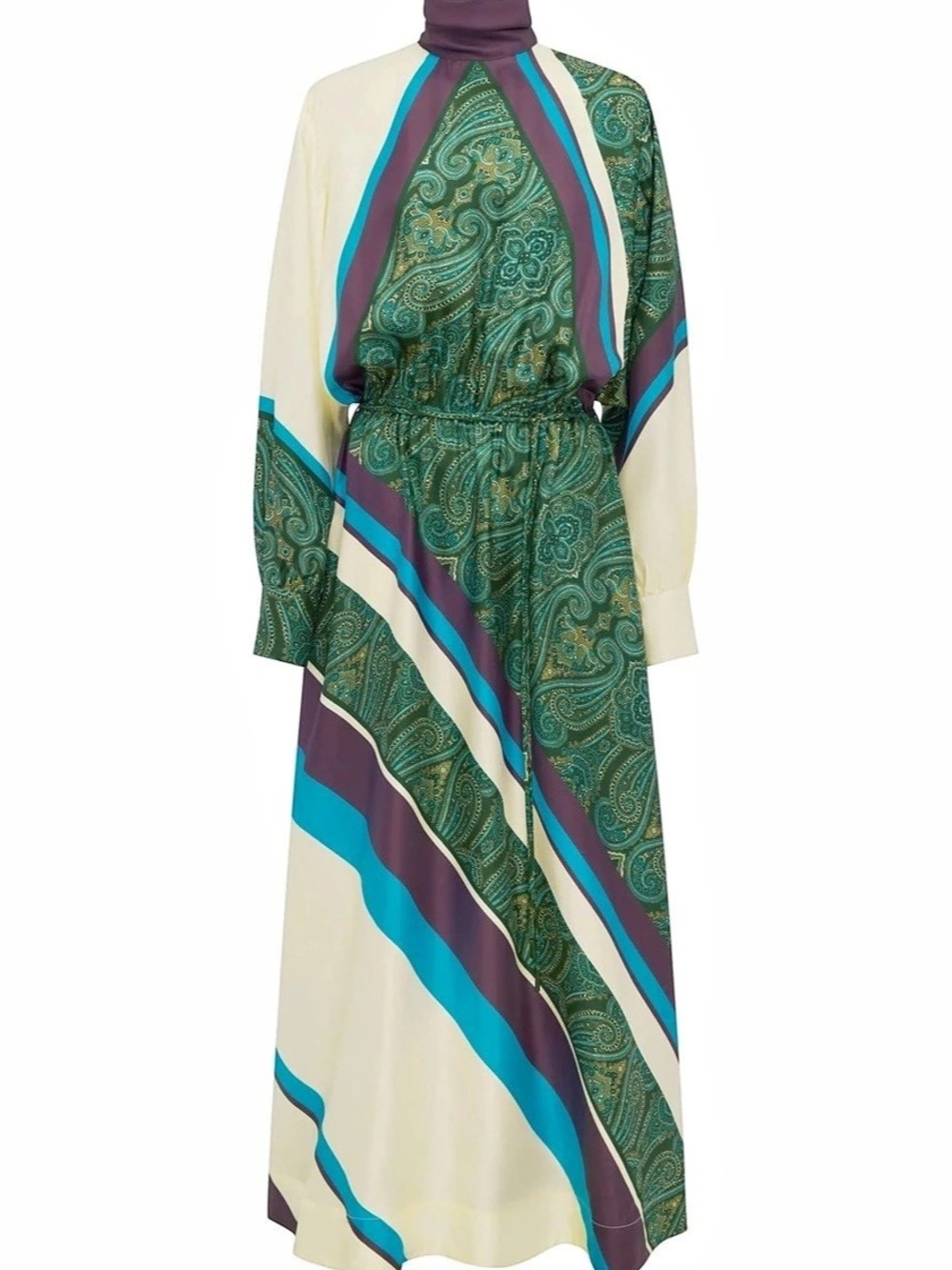 Alemais Joni Silk Midi Dress Size AU10 US6